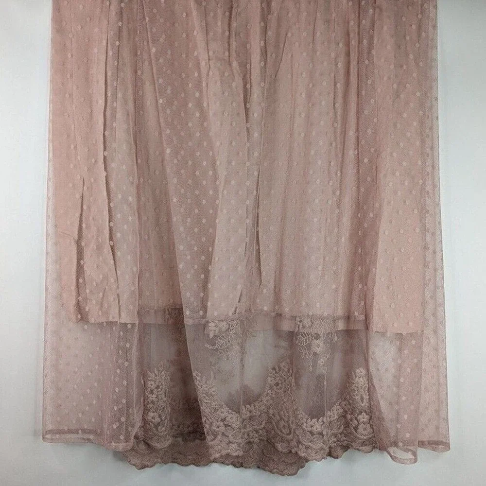 Umgee S Peasant Boho Bohemian Paradise Island Scalloped Lace Maxi Dress - Picture 11 of 12